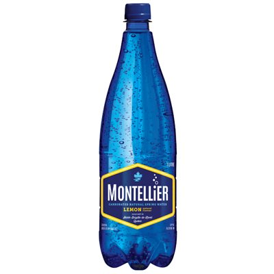 Montellier Eau minérale gazéifiée avec arôme naturel de citron 1L Montellier Eau minérale gazéifiée avec arôme naturel de citron 1L
