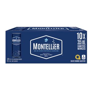 Montellier Eau gazéifiée Régulier 10x355ml