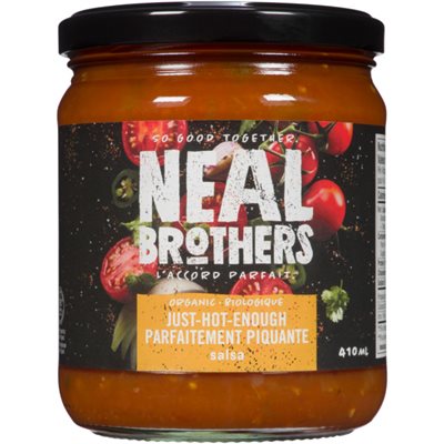 Neal Brothers Salsa Parfaitement Piquante Biologique 410 ml Neal Brothers Salsa Parfaitement Piquante Biologique 410 ml