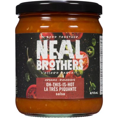 Neal Brothers organic Salsa Oh-This-Is-Hot 410 ml 