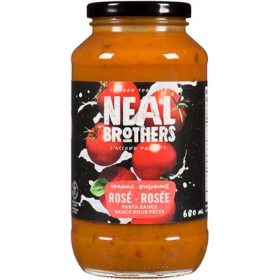 Neal Brothers Sauce pour Pâtes Rosée Biologique 680 ml Neal Brothers Sauce pour Pâtes Rosée Biologique 680 ml