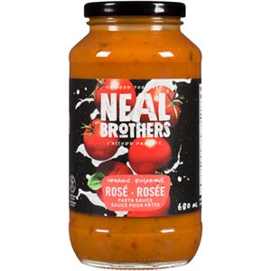 Neal Brothers Sauce pour Pâtes Rosée Biologique 680 ml