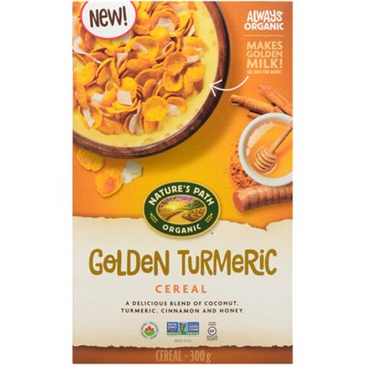 Nature's Path Cereal Golden Turmeric Organic 300 g 