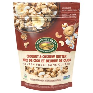 Nature's Path Organic Coconut Cashew Butter Crunchy Granola 312g