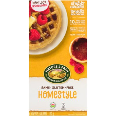 Nature's Path Gaufre Style Maison Sans Gluten Congele Bio 210g