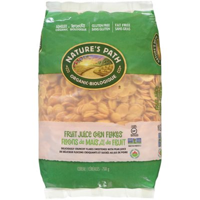 Nature's Path Cereal Fruit Juice Corn Flakes Organic 750 g 