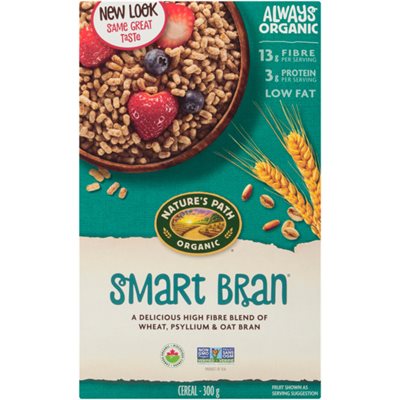 Nature's Path Cereal Smart Bran Organic 300 g 