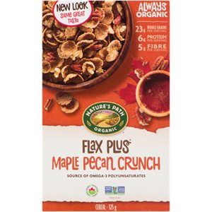 Nature's Path Flax Plus Pacane Croquante Erable Bio 325g