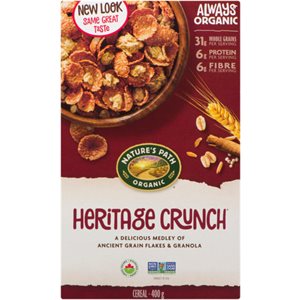 Nature's Path Heritage Crunch Cereal Organic 400 g