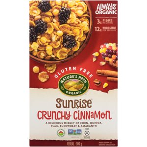 Nature's Path Organic Sunrise Cereal Crunchy Cinnamon 300 g 