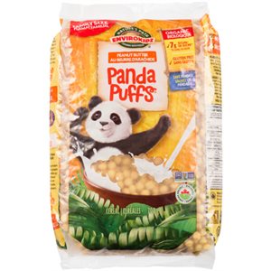 Nature's Path EnviroKidz Organic Cereal Peanut Butter Panda Puffs Family Size 700 g