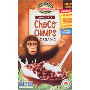 Nature's Path Envirokidz Organic Choco Chimps Cereal Chocolate 284 g