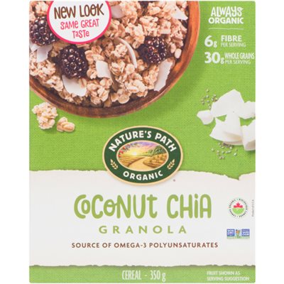 Nature's Path Granola Chia Plus Noix Coco Bio