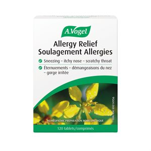 A.Vogel Allergy Relief tablets 120tabs