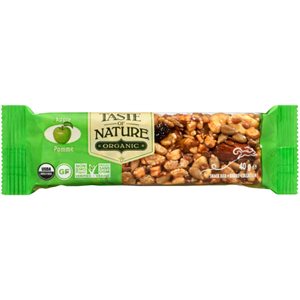 Taste of Nature Organic Snack Bar Apple 40 g 40g e