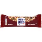 Taste of Nature Organic Snack Bar-Brazil Nuts 40 g 