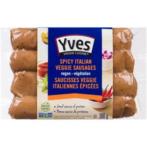 Yves Saucisse Veggie Italienne Epice