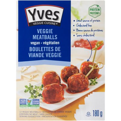 Yves Veggie Cuisine Simulated Meatballs Veggie Meatballs 180 g 180g