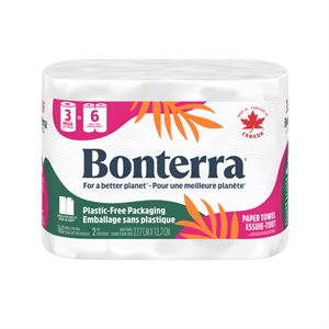 Bonterra Paper Towels 3U