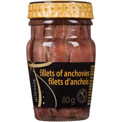 Allessia Fillets of Anchovies 80 g 80g