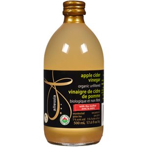 Allessia Apple Cider Vinegar Organic Unfiltered 500 ml