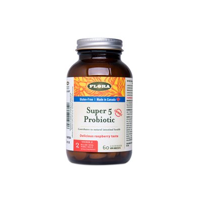 Flora Super 5 Probiotique