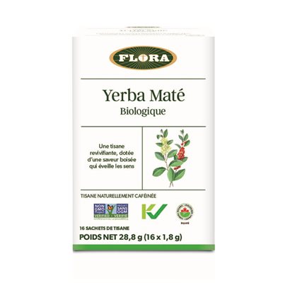 Flora Organic Yerba Maté herbal 16 sachets