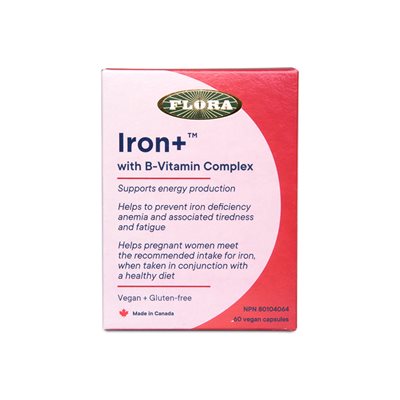 Iron + with Vitamin B complex 60 caps 60U