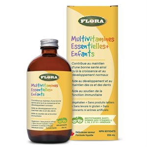 Flora Multivitamines essentielles pour enfants 226ml