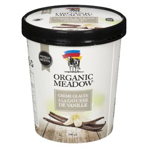 Organic Meadow Vanilla Ice Cream 946ML