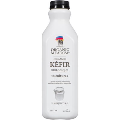 Organic Meadow Plain Organic Kfir 1% M.F. 1 L 