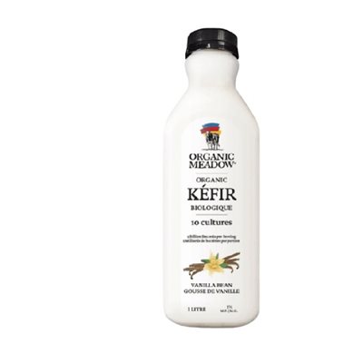 Organic Meadow Kefir Gousse de Vanille 1% Biologique