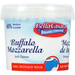 Bella Casara Fromage Doux à  Pâte Molle Mozzarella de Bufflonne 20% M.G. 125 g