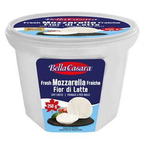 Bella Casara Fresh Mozzarella fior di latte soft cheese 250g