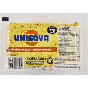 Unisoya Tofu extra ferme - Masala indien 300 g
