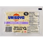 Unisoya Tofu extra ferme au gingembre 300 g
