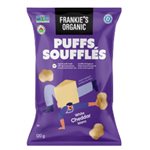 Frankie's Organic Clouds White Cheddar Snacks 120g