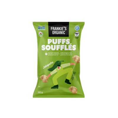 Frankie's Organic Clouds Jalapeno Snacks 140g