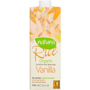 Natura Boisson Riz Vanille Enrichie Bio