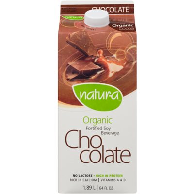 Natura Soy Drink Chocolate Organic 1.89L