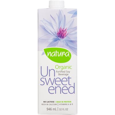 Natura Boisson Soya Nature Enrichie Sans Sucre Bio