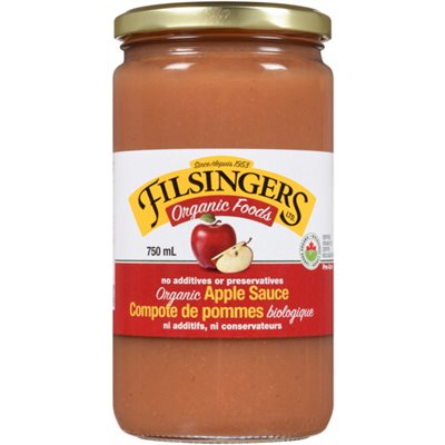Filsingers Organic Foods Compote de Pommes Biologique 750 ml Filsingers Organic Foods Compote de Pommes Biologique 750 ml