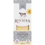 Maison Riviera Fromage Cheddar 1 An 200g