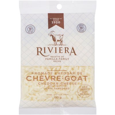 Maison Riviera Fromage Cheddar De Chévre Râpé