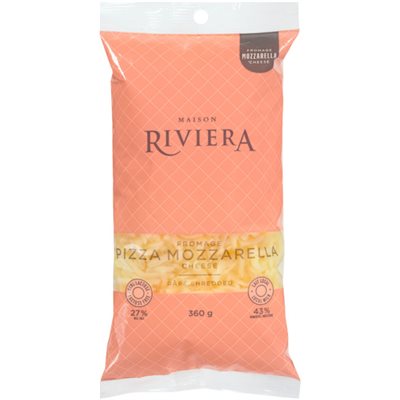 Maison Riviera Pizza Mozzarella Grated 360g