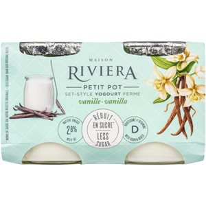 Maison Riviera Yogurt Farm Vanilla 4X120g
