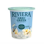 Maison Riviera Greek Vanilla Yogurt Reduced In Sugar 0% Mg 750 g