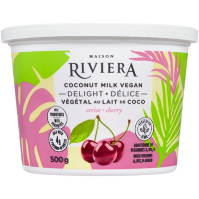 Maison Riviera Delice Vegetal Lait De Coco Cerise