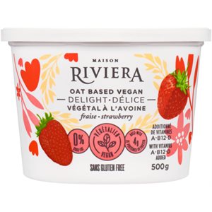 Maison Riviera Oat Based Delight Strawberry Yogourt