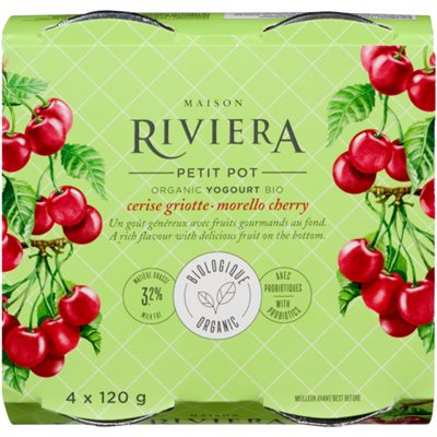Maison Riviera Organic Cherry Yogurt
